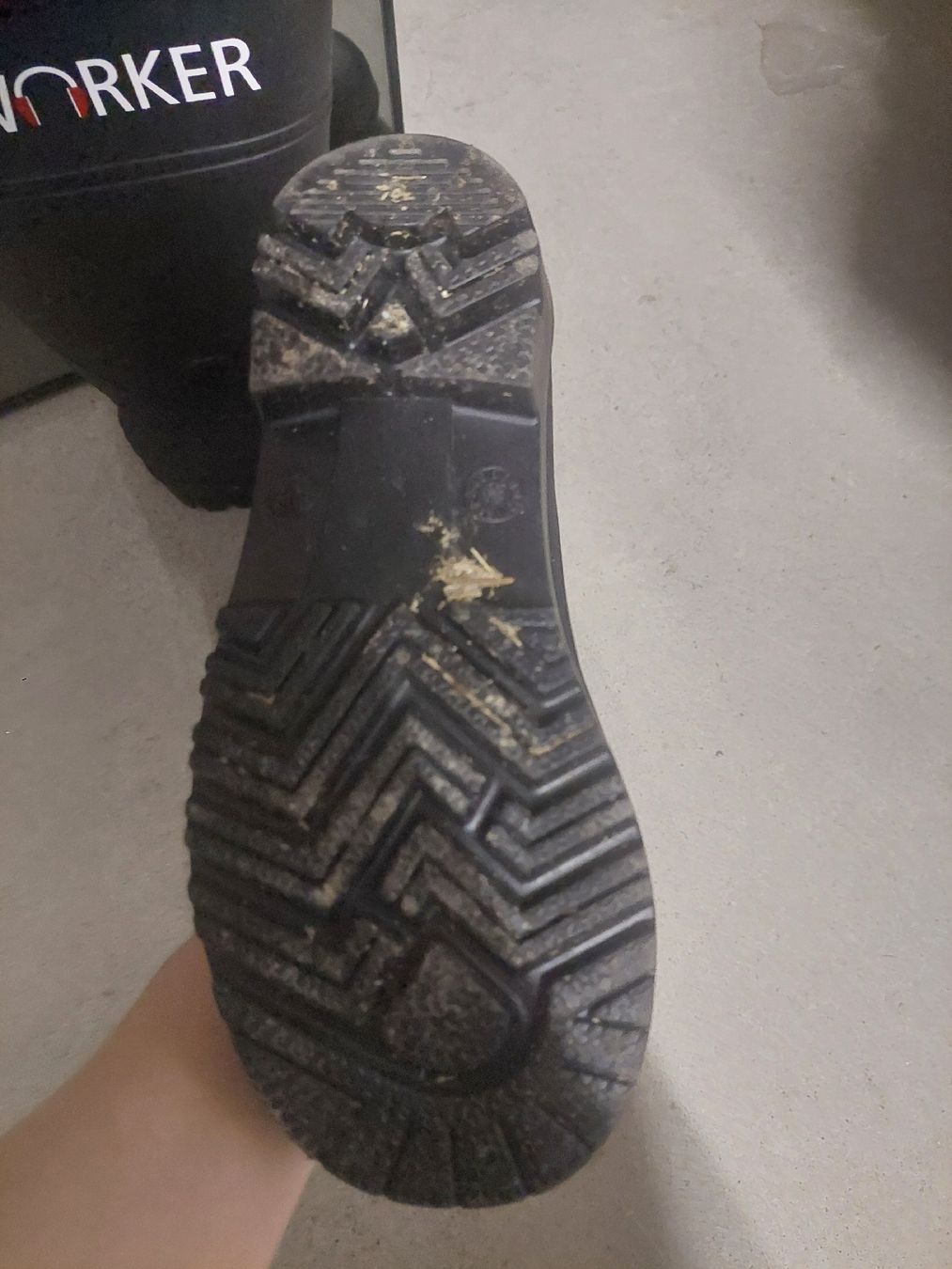 Scarpe da uomo: Gummistiefel Worker Grösse 36  – Usato da Sissach venduto da zwwerg 2