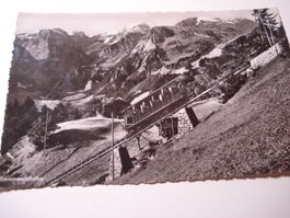 Karte Braunwaldbahn, 1939, ungelaufen