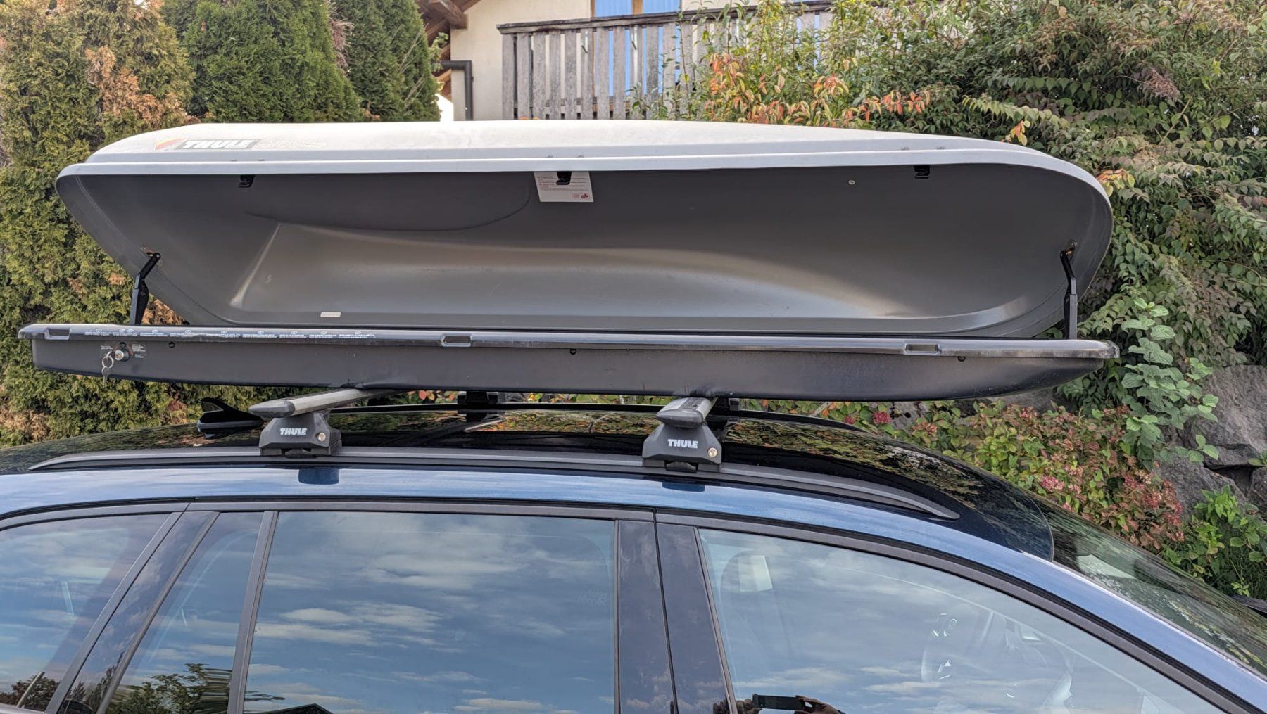 Thule Dachboxen: Dachbox Thule Alpine 700 grau – Gebraucht aus Frauenkappelen von corne226 3