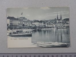 Luzern, Schweizerhofquai, Boot, Bootsvermietung, Schiff