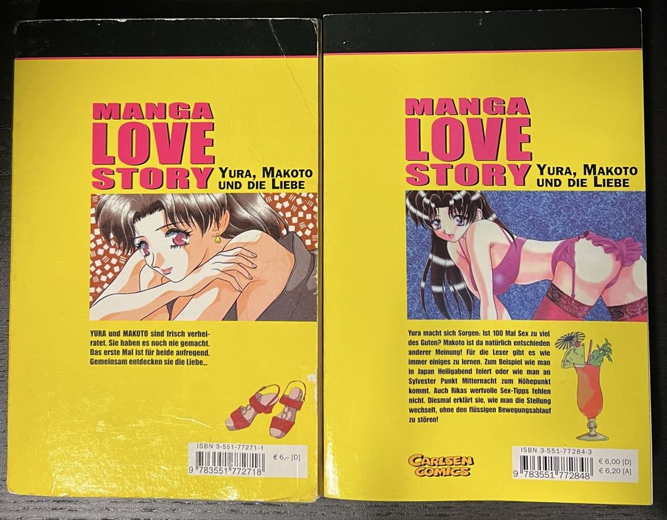 Fumetti: Manga Love Story - Katsu Aki, Band 1 & 14 Deutsch – Usato da Zürich venduto da rigani 1