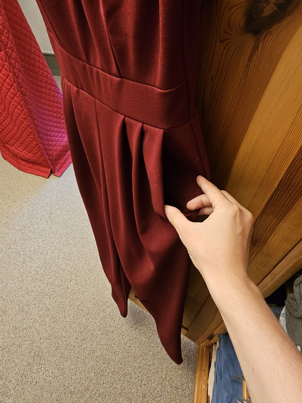 Wal G. Jumpsuits: Jump suite lang bordeaux rot – Gebraucht aus Kriegstetten von mbm_65qv 3