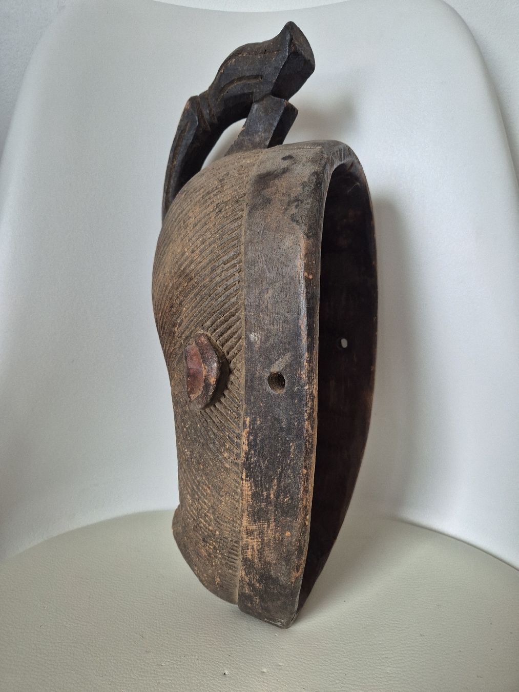 Internationale Kunst: Masque songye Congo art tribal primitif Afrique Africain – Gebraucht aus Tramelan von La_mine_d_art 3