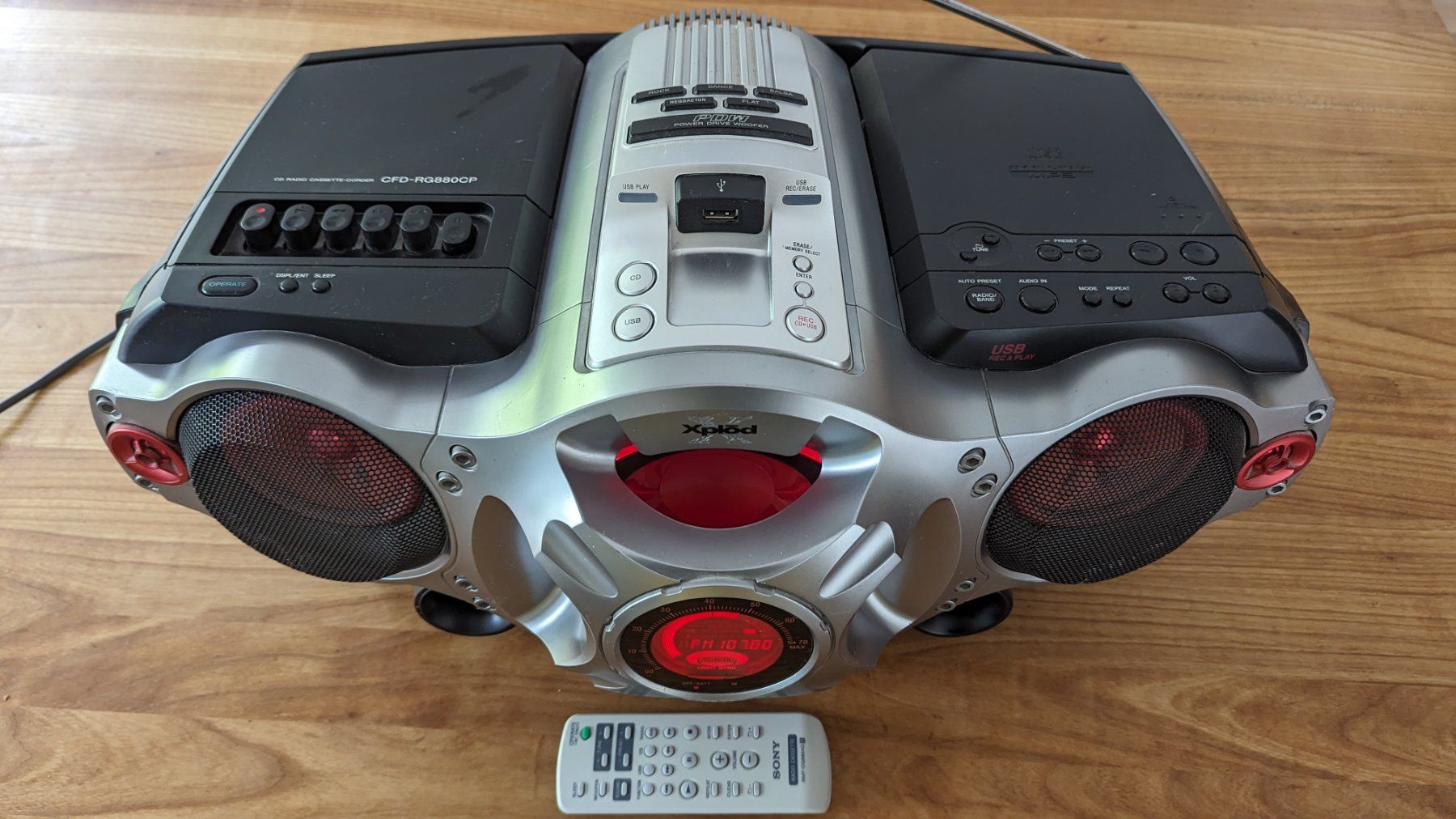 Sony Multimediaplayer & Streamer: Sony Xplod  CFD-RG880CP Ghettoblaster – Gebraucht aus Zeihen von