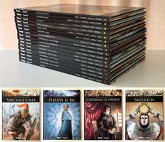 Lot BD – Ils ont fait l’Histoire – Glénat Fayard