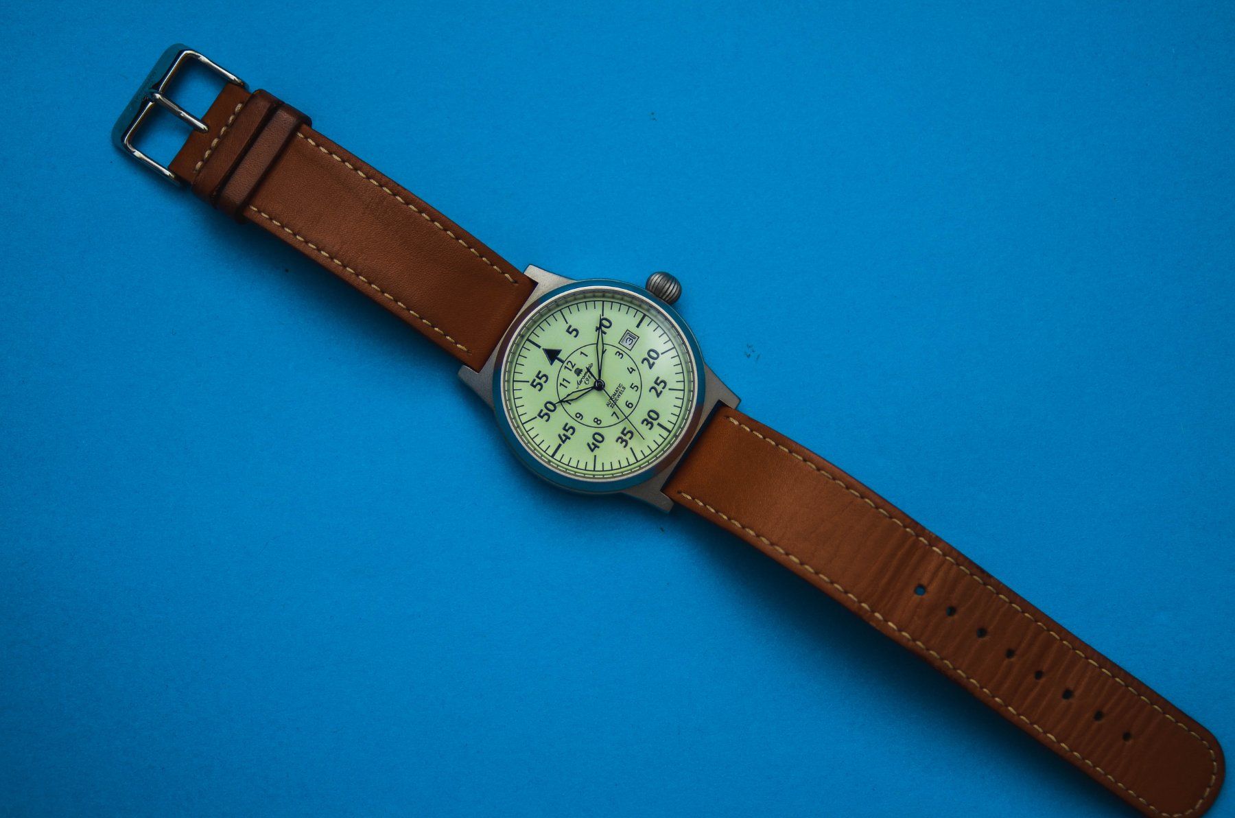 Orologi: Aeromatic Pilot Automatic Full Lumi Dial Watch – Usato da Boswil venduto da ZPwatches 3