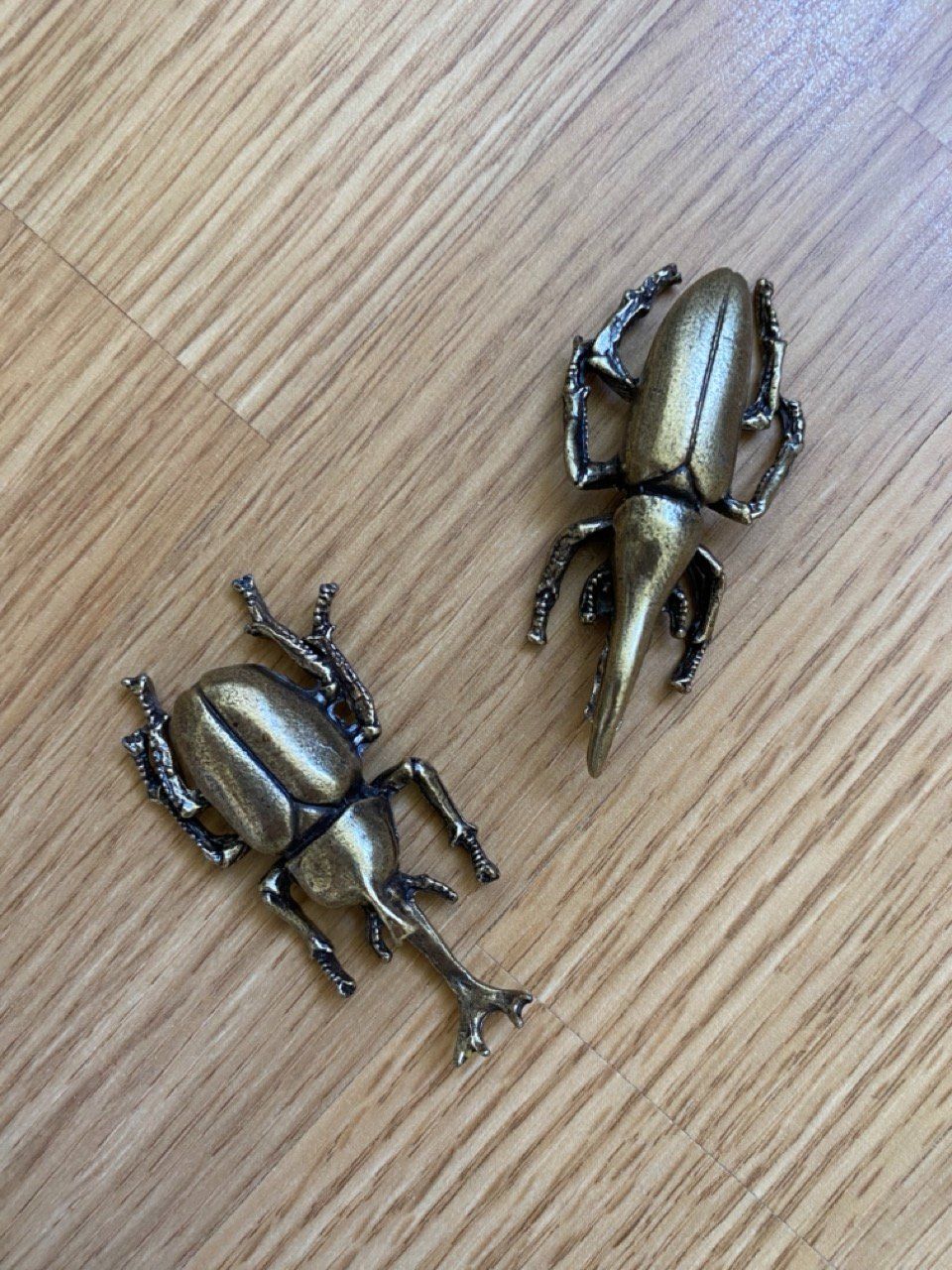 Statuette: 2x Deko Messing Käfer – Usato da Zumikon venduto da Frauenecke 1