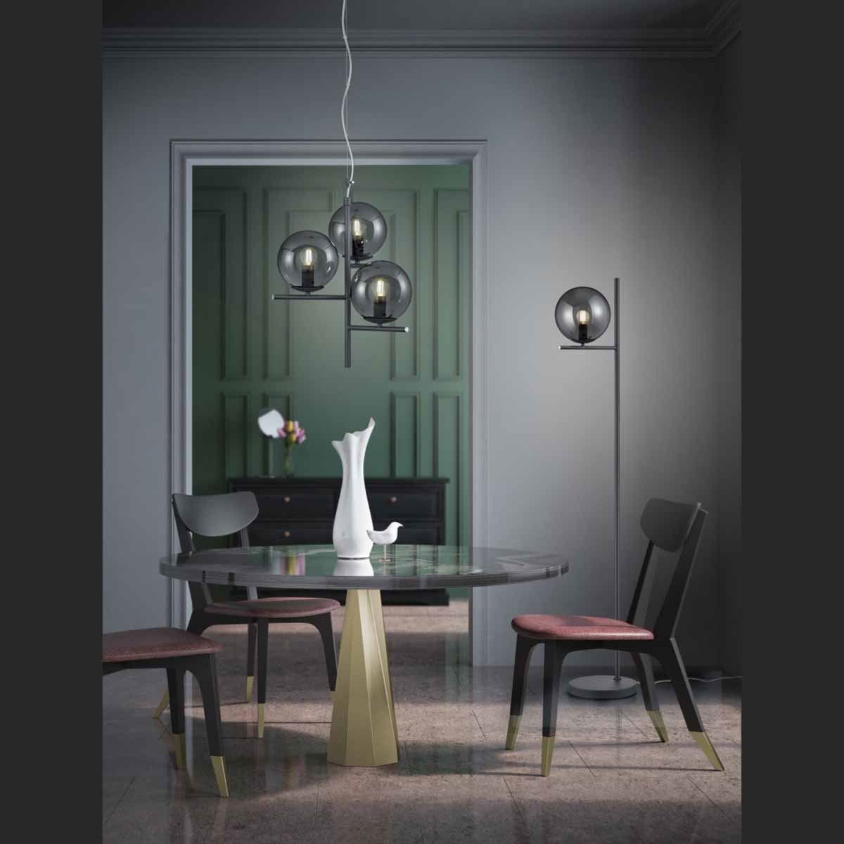 Lampadari & plafoniere: Pendelleuchte, Anthrazit, 150 cm Höhe – Nuovo (secondo la descrizione) da Kreuzlingen venduto da Smart-Light 1