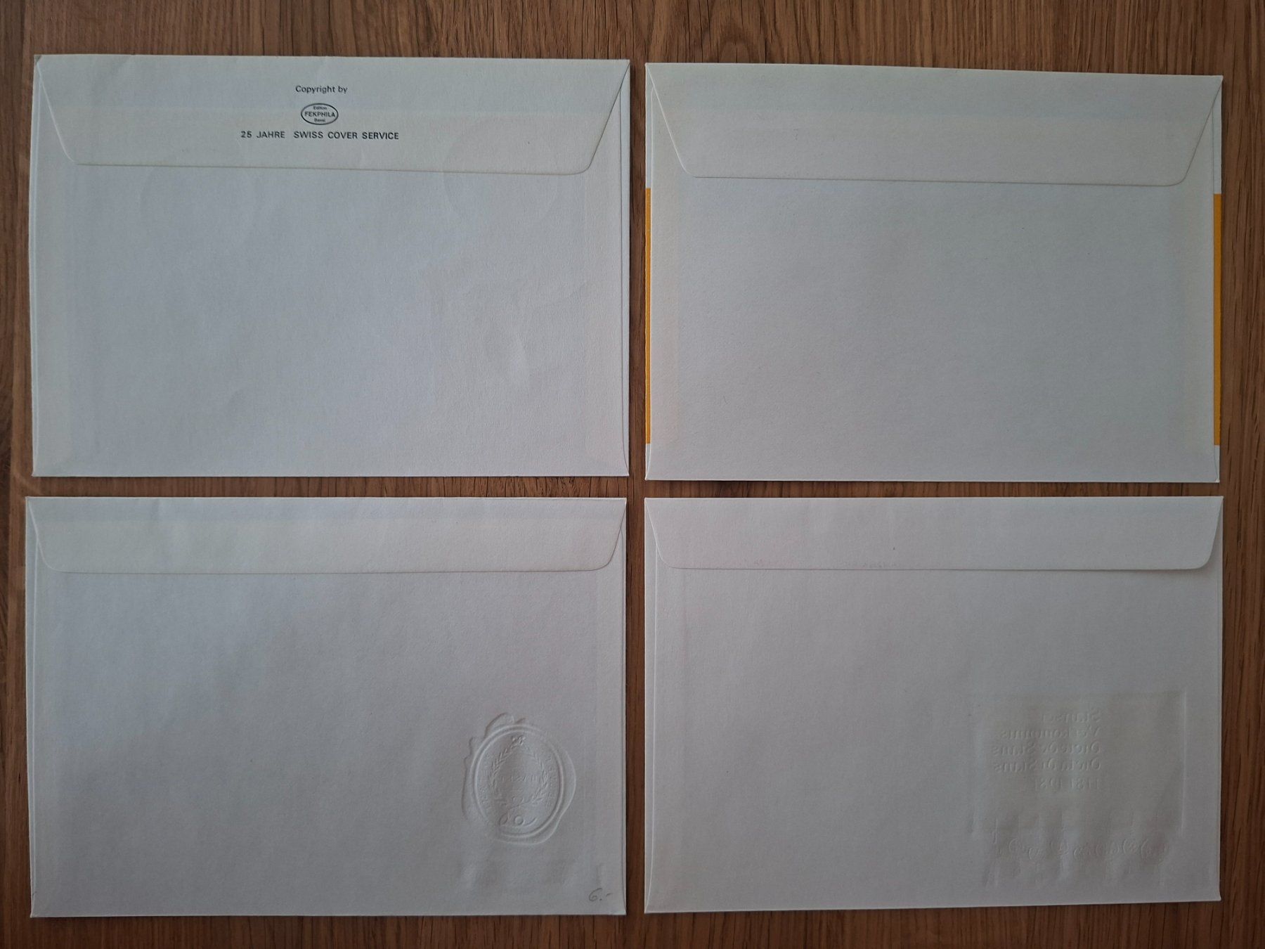 Couverts & Versandtaschen: 4 FDC Schweiz 1966–1981 Pro Natura, Internaba – Gebraucht aus Baldegg von collect.hub 1