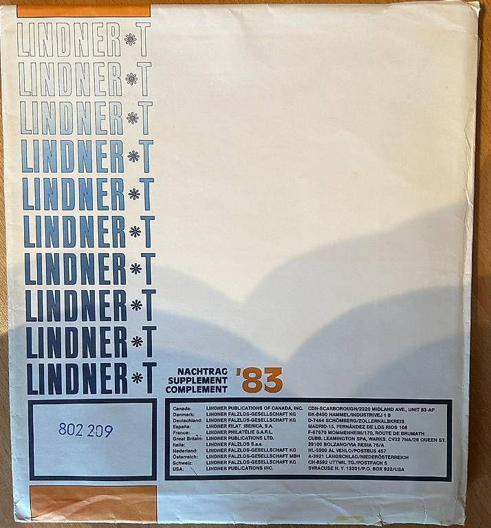 Schallplatten: Feuilles neutres complémentaires LINDNER-T paquet de 10 – Gebraucht aus Ecublens von achille1954
