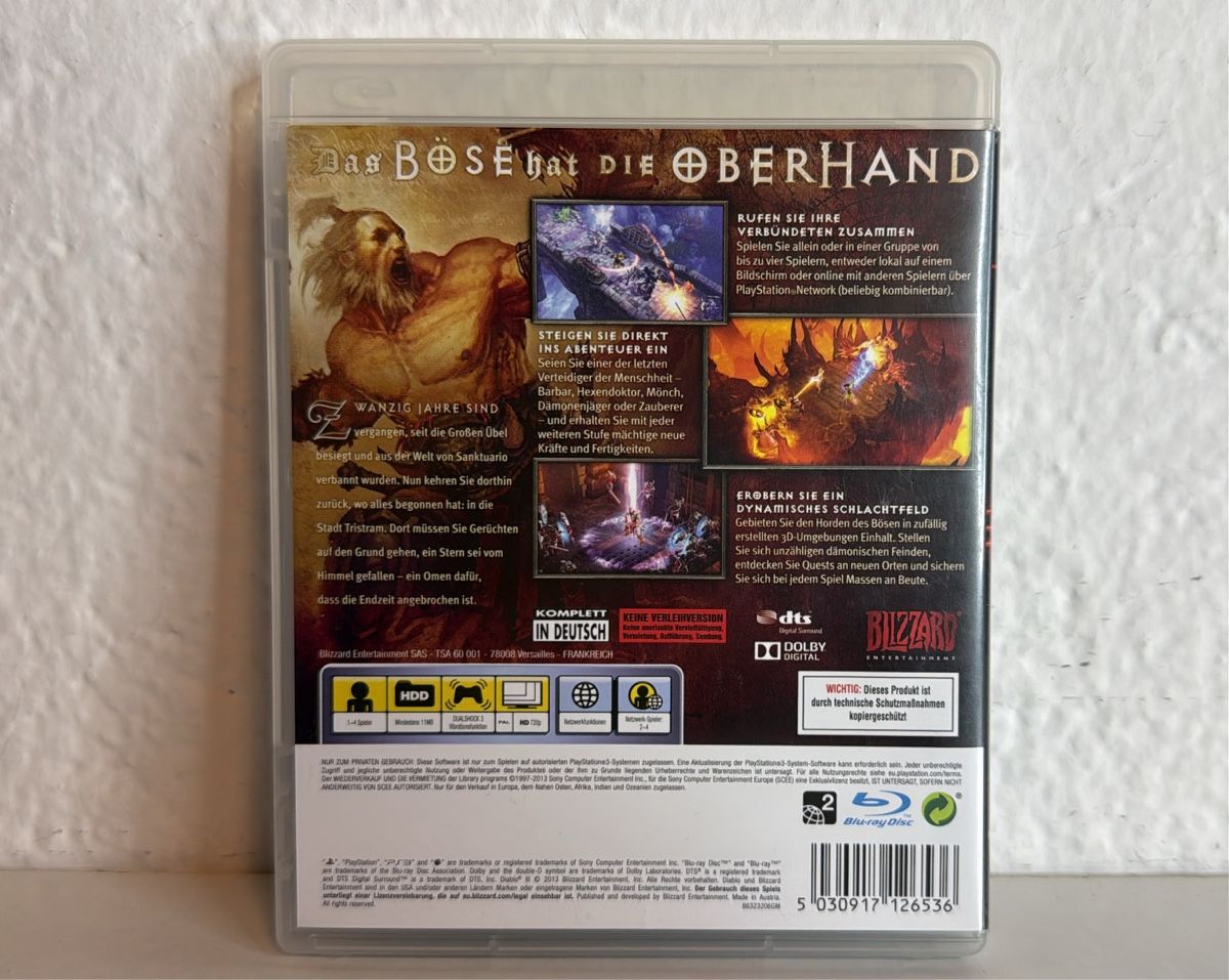 Sony Jeux: Diablo III - PS3 Game – D'occasion à Ehrendingen par bubulence 1