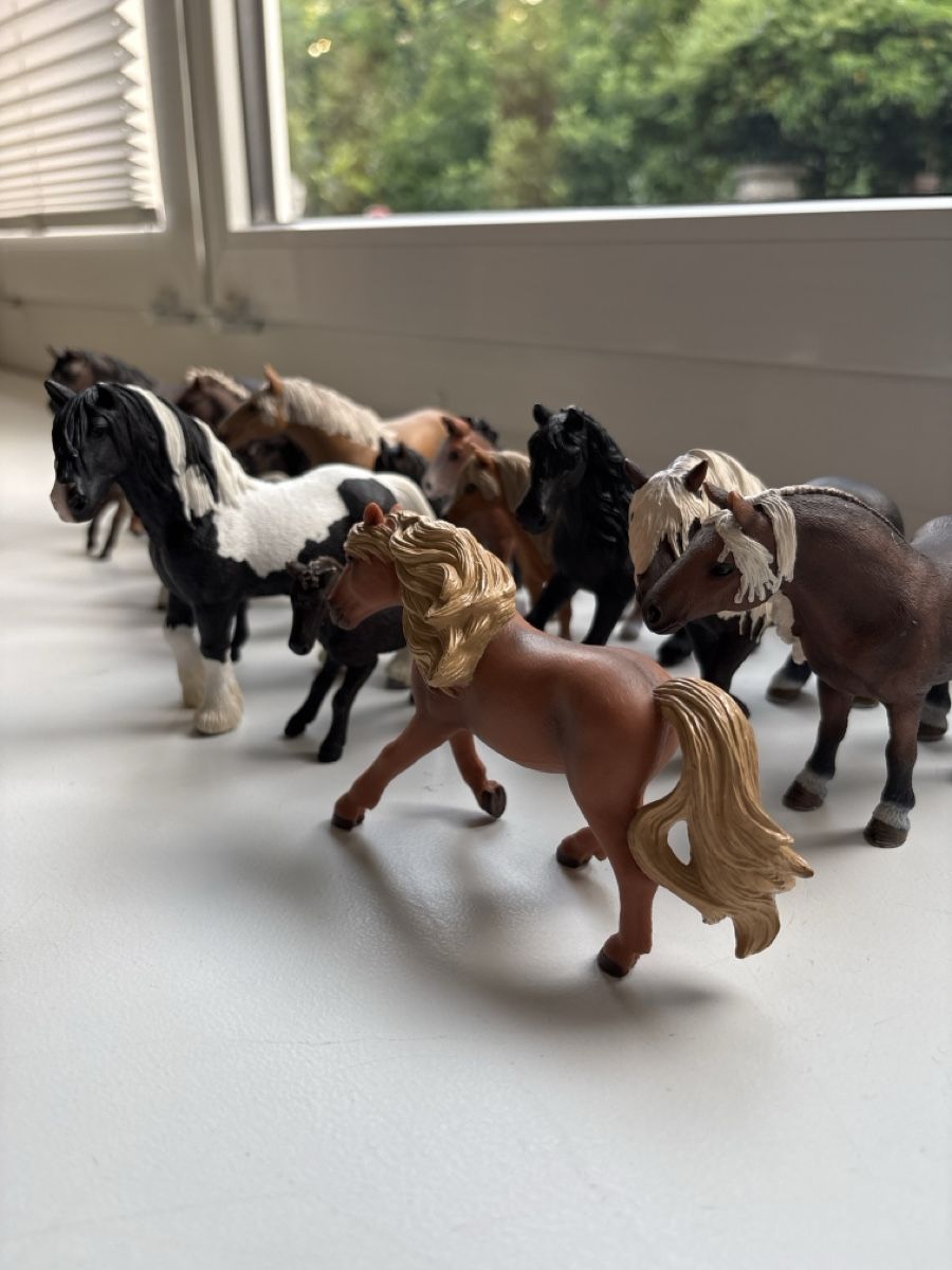 Schleich Giocattoli: 18 Stk. Schleich Pferde Figuren  – Usato da Nürensdorf venduto da MXFOX 2