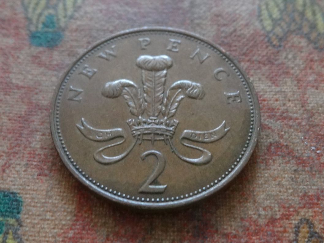 Alle Münzen: ROYAUME-UNI  2 Pence  1971 – Gebraucht aus Romanel-sur-Lausanne von Swift13