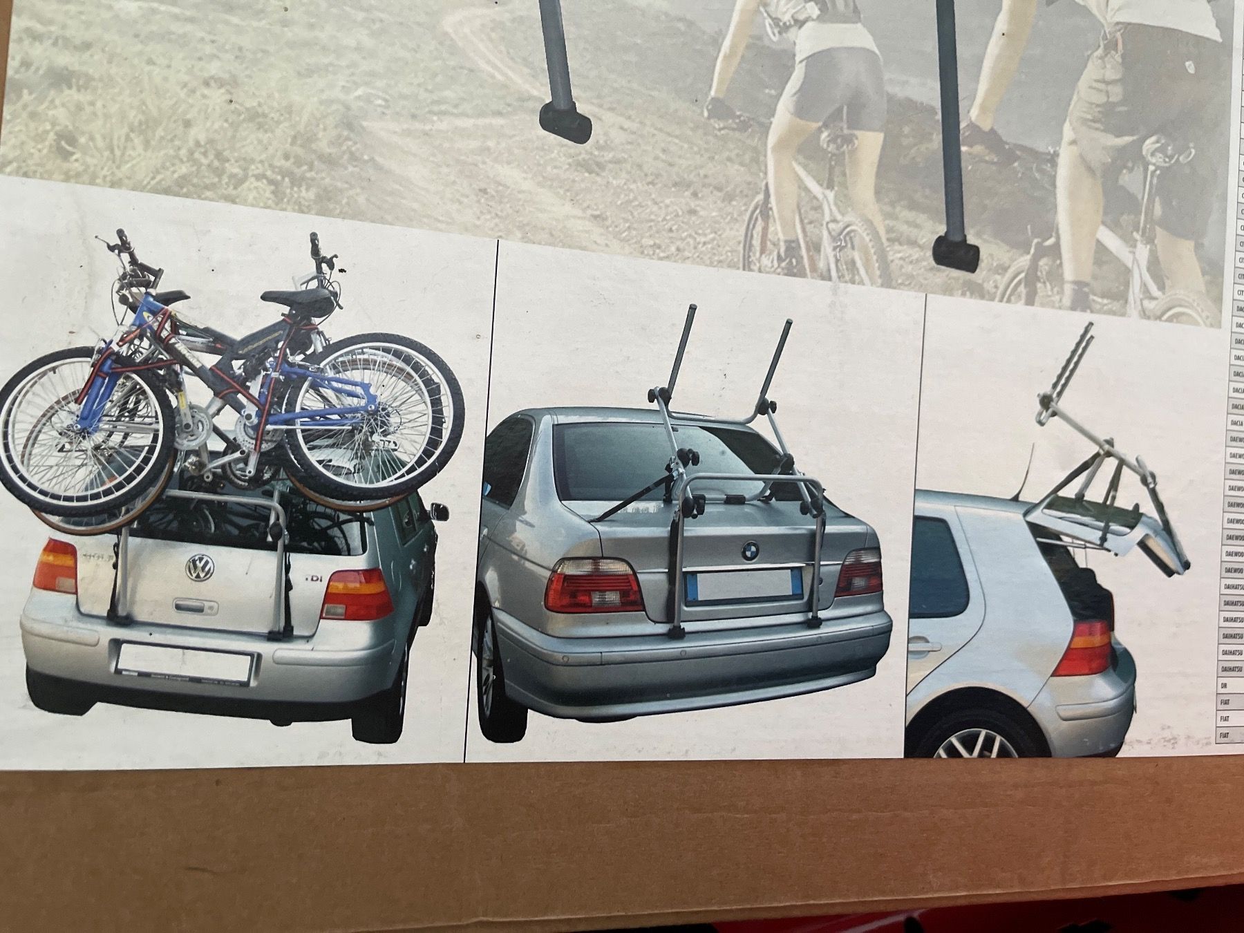Travi: Velo Auto Kofferraum Träger – Nuovo e nell'imballaggio originale da Wettingen venduto da Kawasaki987 1