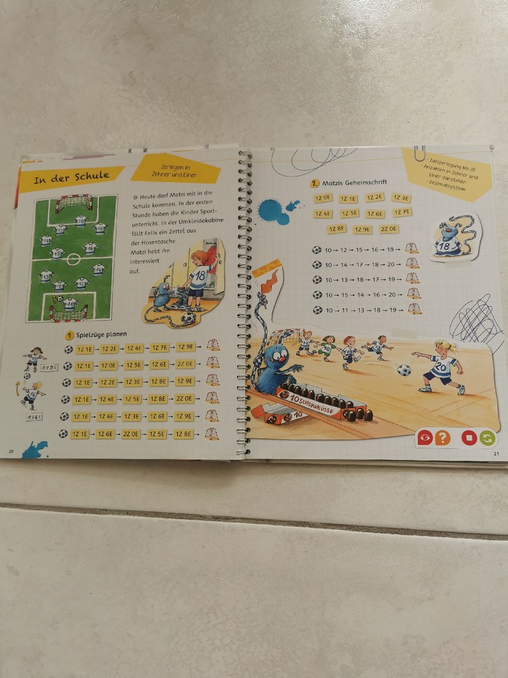 Libri: Tiptoi Buch Mathe 1. Klasse – Usato da Brunnen venduto da JJaime 2