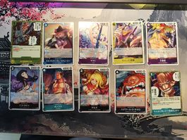 One Piece OP17 JP, 10 Karten Rare (R)Beschreibung: