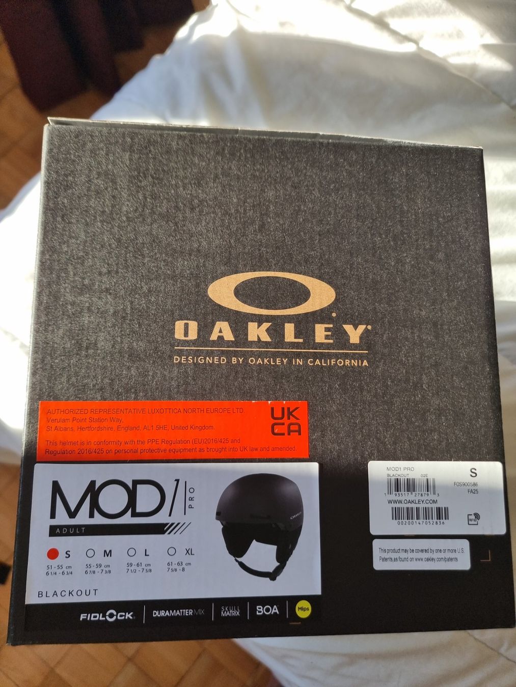 Oakley Helme: Casque OAKLEY MOD1 pro taille S - NEUF – Neu und originalverpackt aus Lausanne von mal_m98f 1