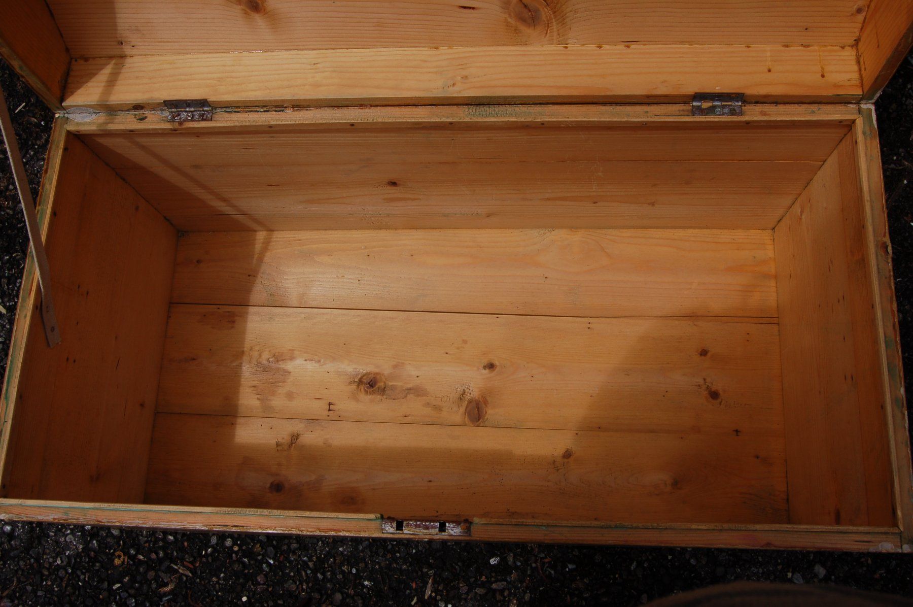 Cassapanche: Holz-Truhe, Schatztruhe – Usato da Bauma venduto da Dampf63 3