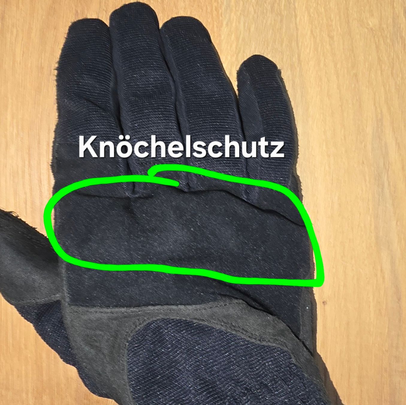 IXS Guanti & manicotti: iXS Motorradhandschuhe schwarz mit Knöchelschutz – Usato da Haag (Rheintal) venduto da Vox20 3