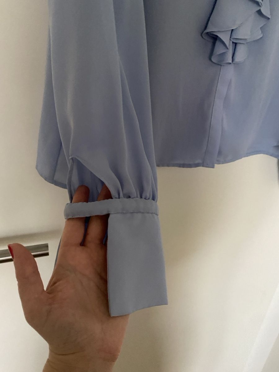Zara Camicette: ZARA Bluse Hellblau, Grösse XL – Usato da Neuenhof venduto da UrbanBags 2