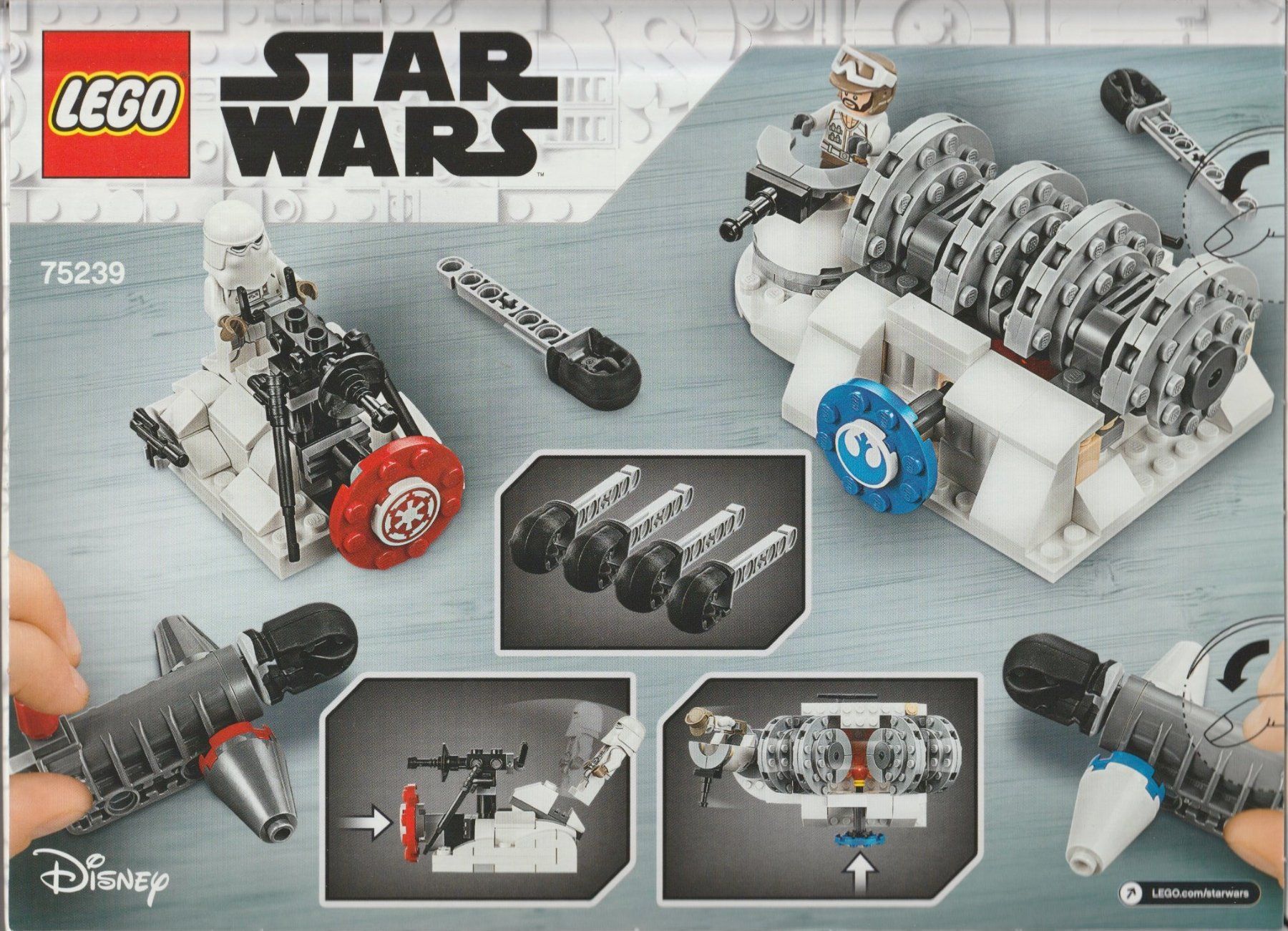 Lego Kit di costruzioni: LEGO STAR WARS 75239 ACTION BATTLE - HOTH GENERATOR ATTACK – Nuovo e nell'imballaggio originale da Vezia venduto da Aquarius_Age 1