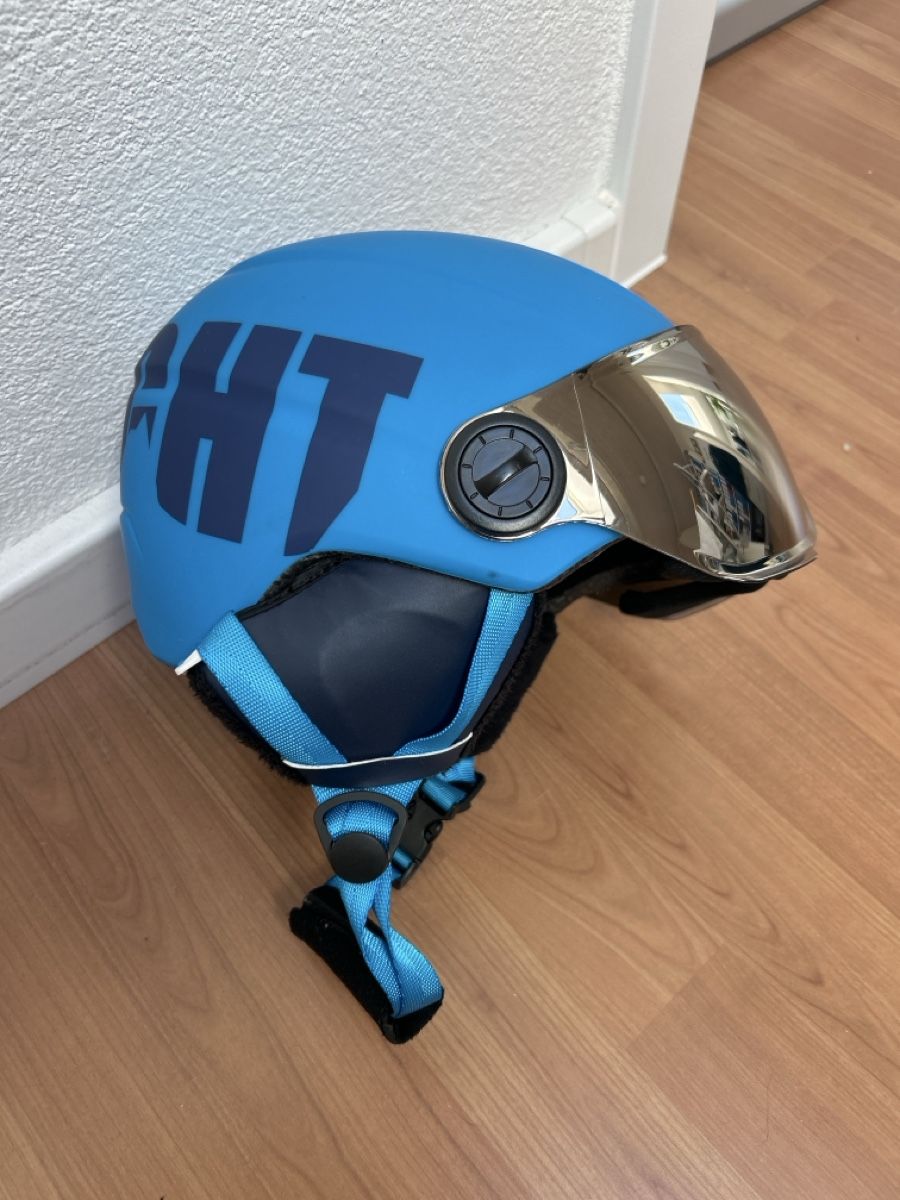 Helme: Skihelm mit Visier 53 - 57cm – Gebraucht aus Oberentfelden von Snuge