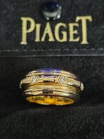 Piaget Ring  18 Karat Gelbgold und 7 Diamanten