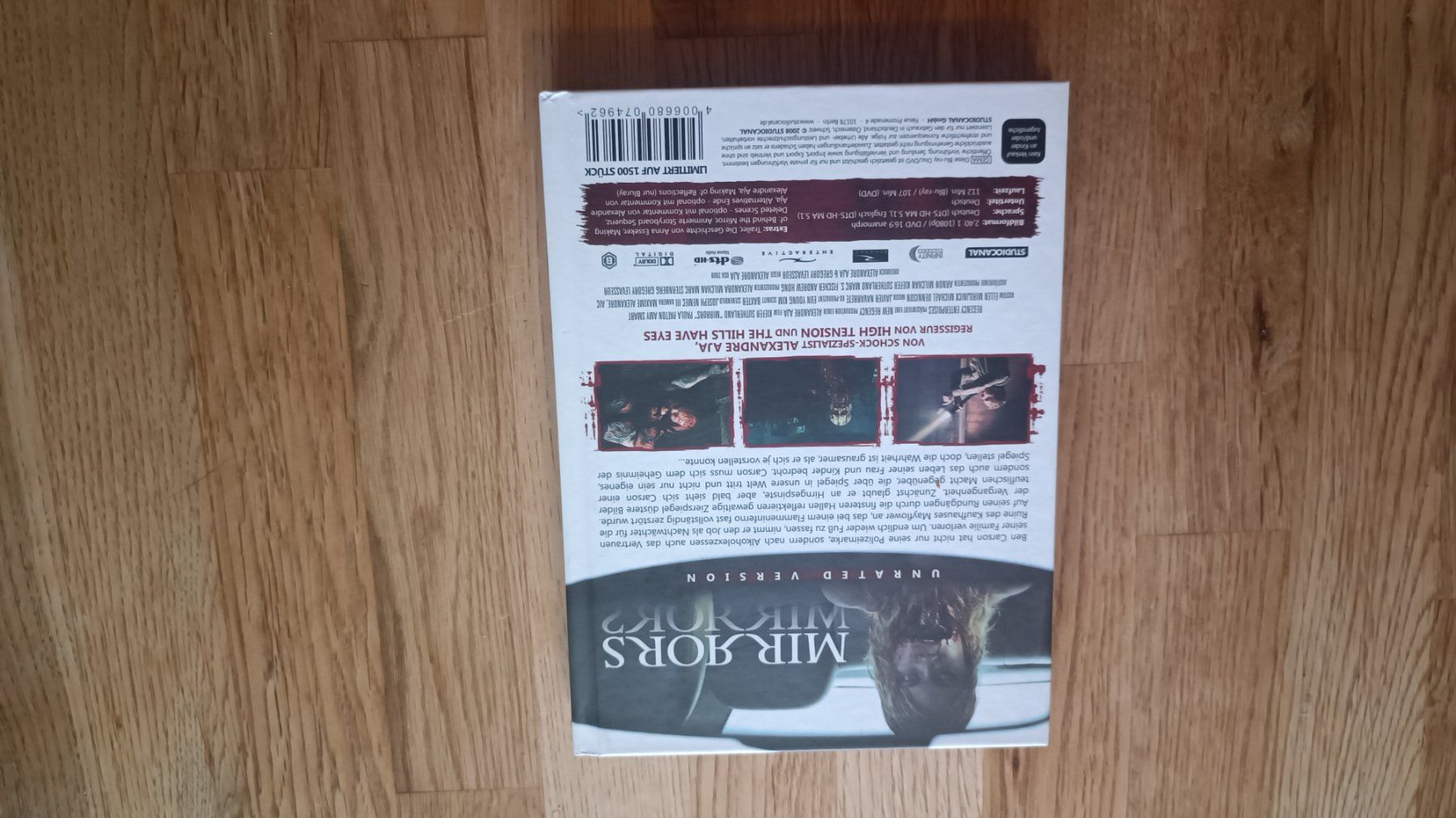 Tutti i DVDs: Mirrors Mediabook – Usato da Oberkulm venduto da Plankton 1