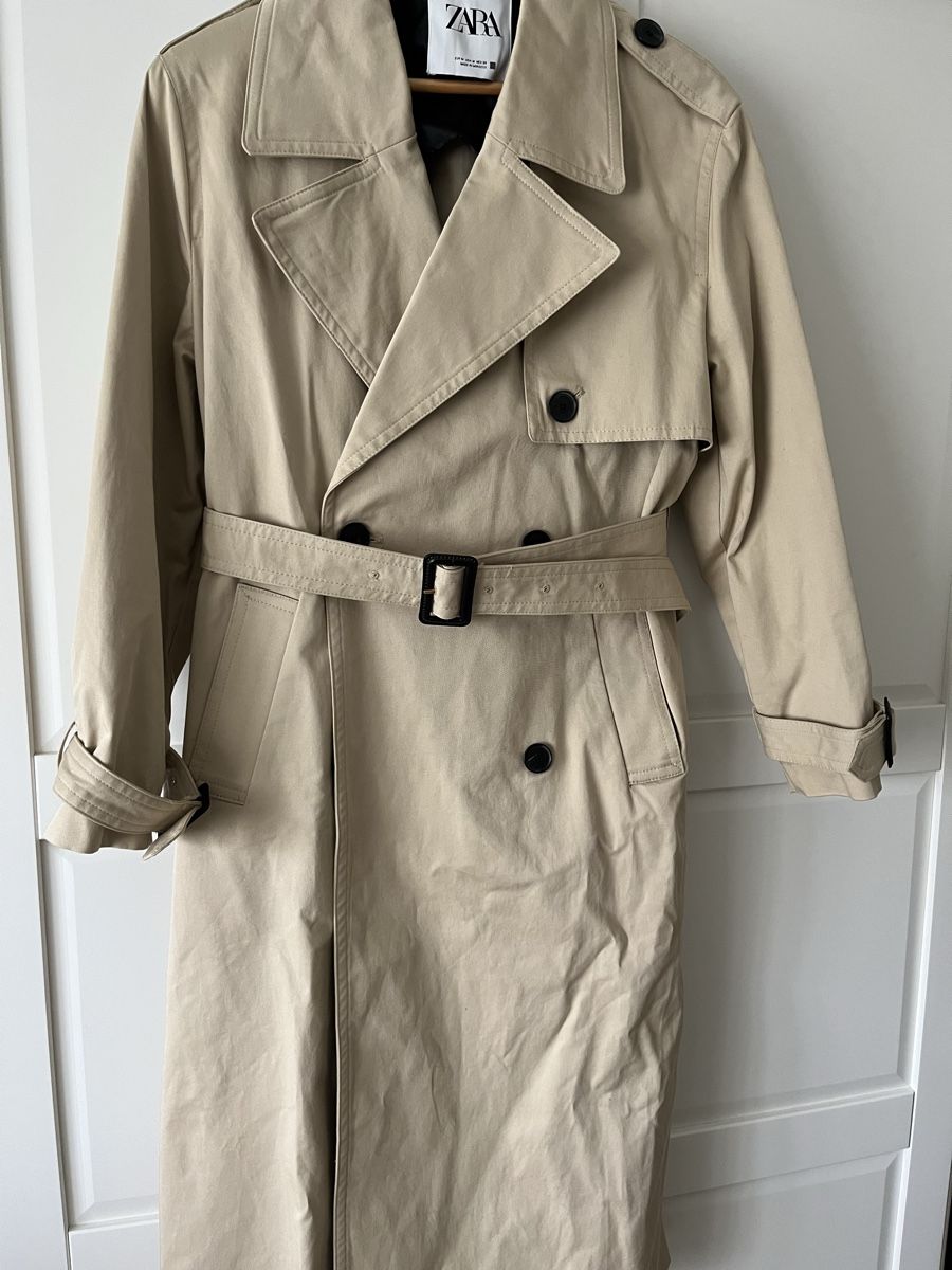 Zara Cappotti: Zara Trenchcoat mit Gürtel – Nuovo (secondo la descrizione) da Allschwil venduto da eyl_bb8q 8