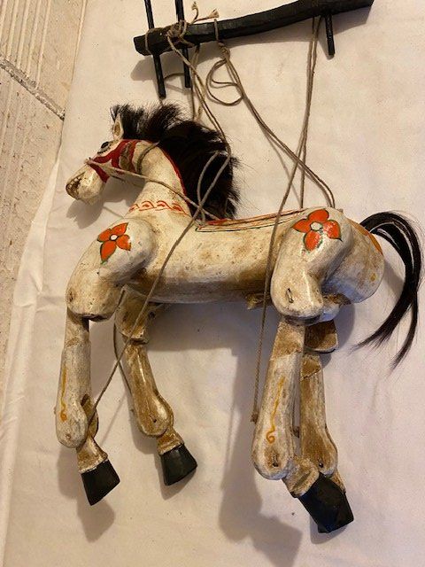 Giocattoli: MARIONETTE   SPIELZEUG PFERD – Usato da Chur venduto da silbermon 5