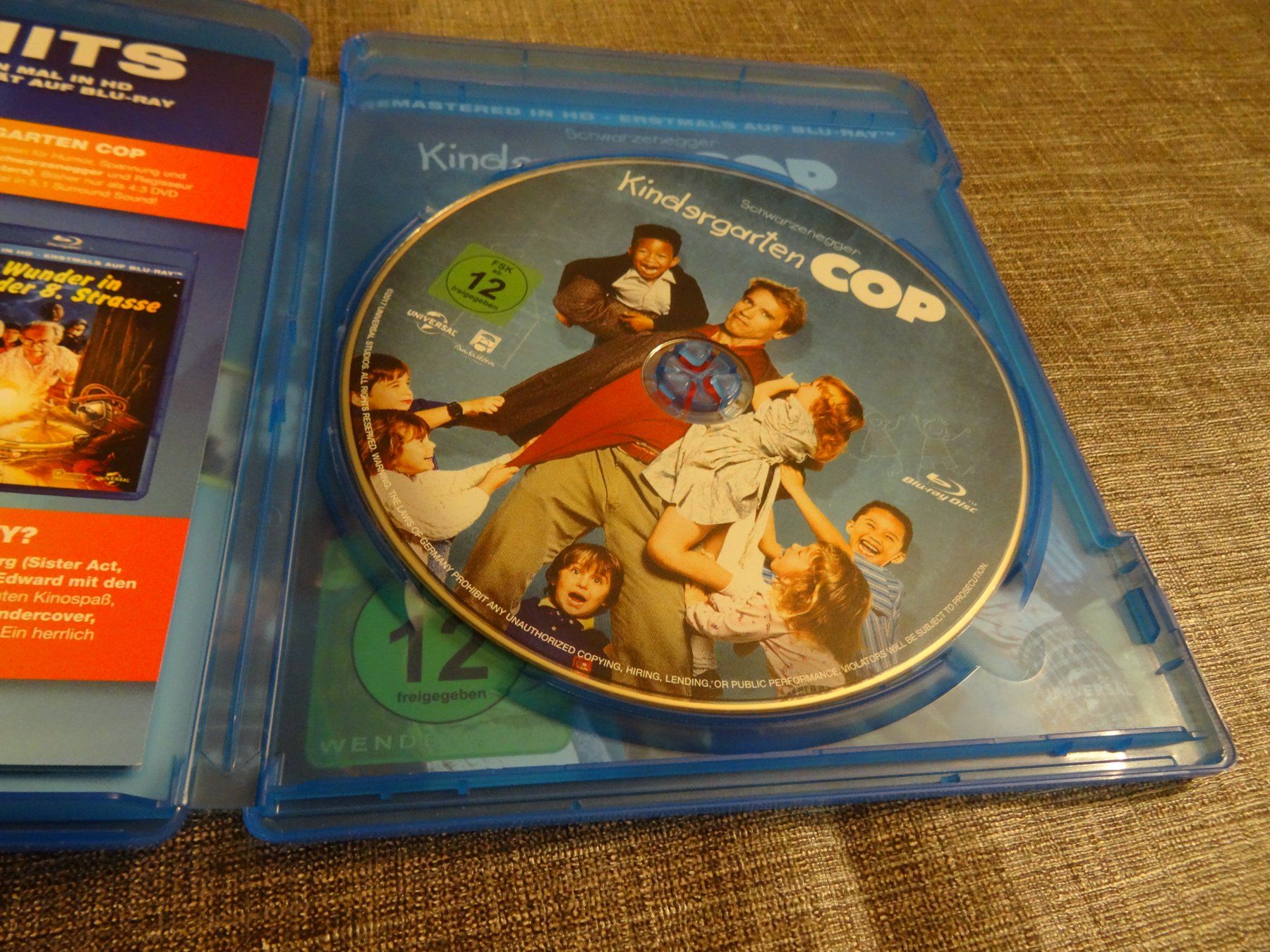 Alle DVDs: Kindergarten Cop Blu-ray Arnold Schwarzenegger – Gebraucht aus Olten von Disc-Verkauf 1