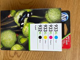 HP Tintenpatronen 932XL 933XL 4er-Set gebraucht</div>