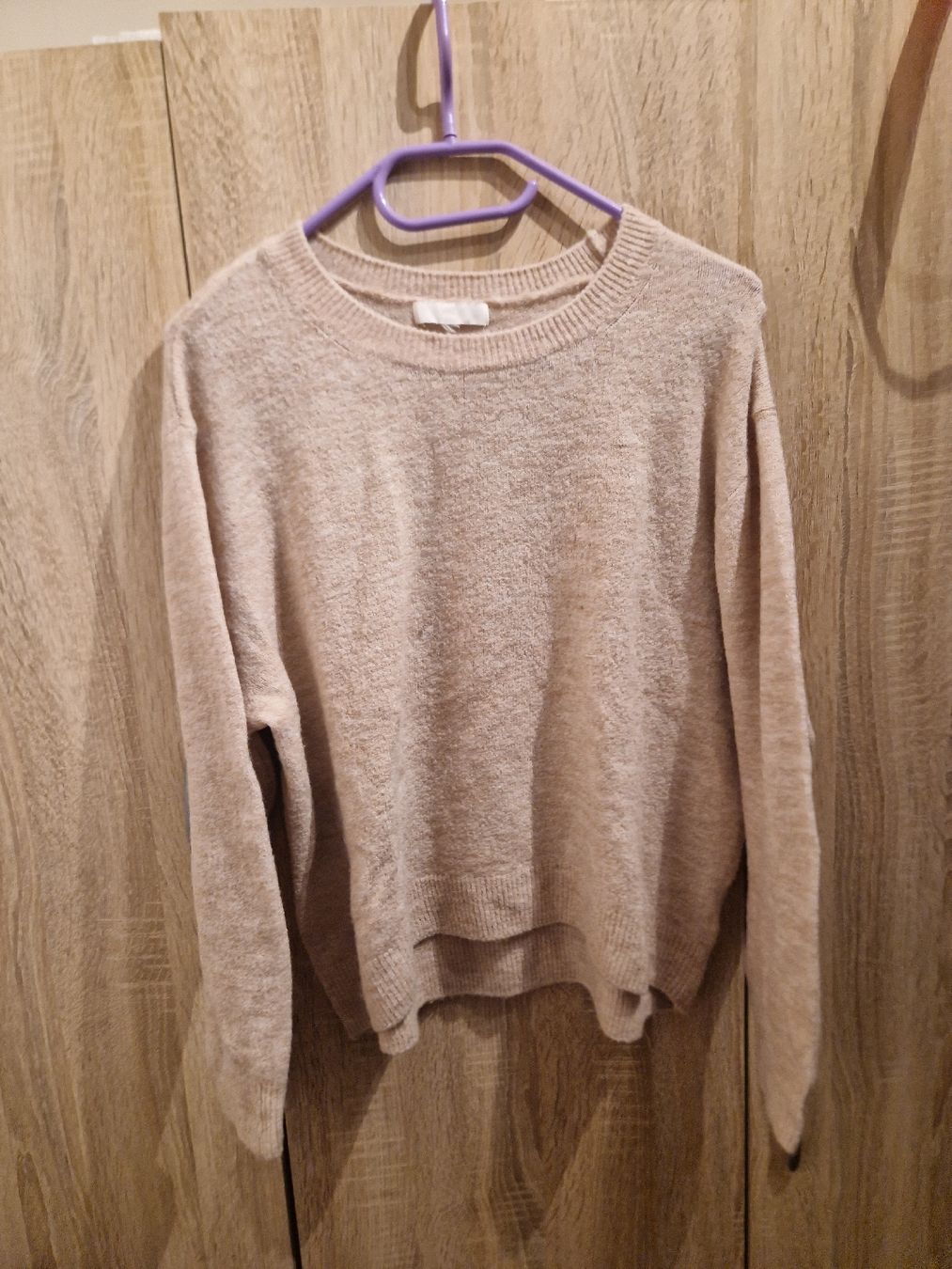 H&M Pullover & Sweatshirts: Kuscheliger Pullover in Beige, Gr. M/L Herbstlook – Gebraucht aus Neuhausen von Nicolino92