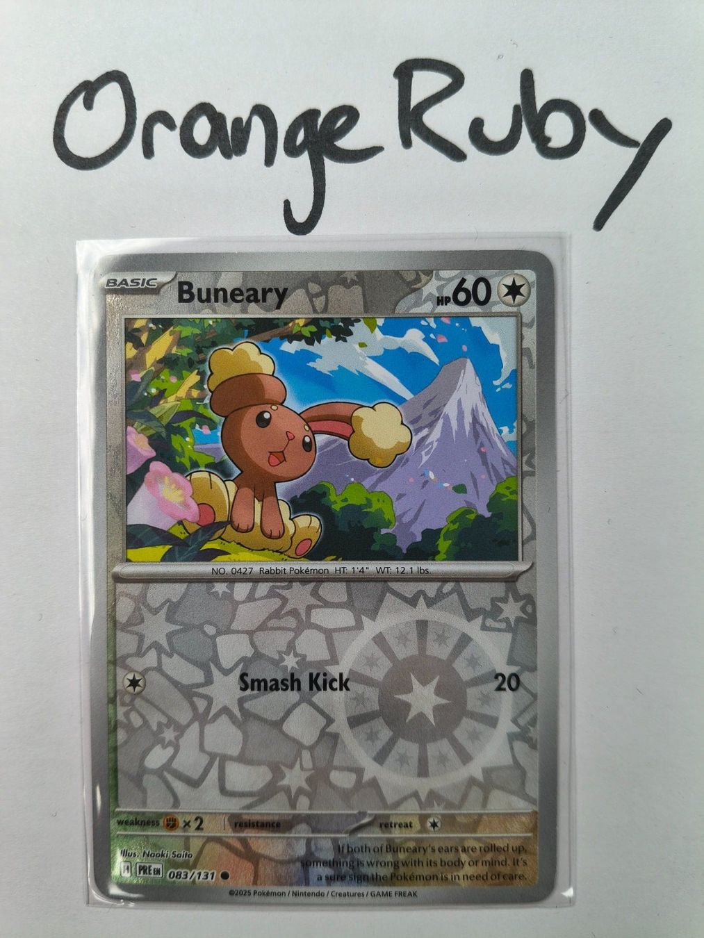 Pokémon Cartes à collectionner: Buneary 083/131 REVERSE HOLO Prismatic Evolutions PRE EN – D'occasion à St. Gallen par OrangeRuby