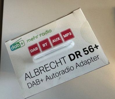 Adapter: DAB+ Autoradio Adapter DR56+ – Neu und originalverpackt aus Wädenswil von streuli-waedenswil 1