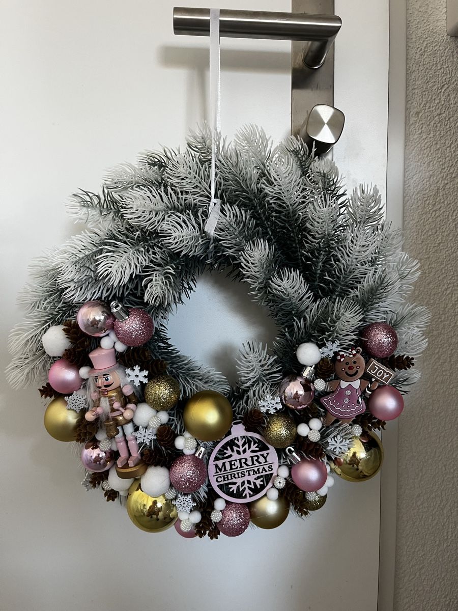 Toutes les décorations: Weihnachtskranz Hausgemacht 35cm – Neuf avec emballage d'origine à Flawil par luk_fv95