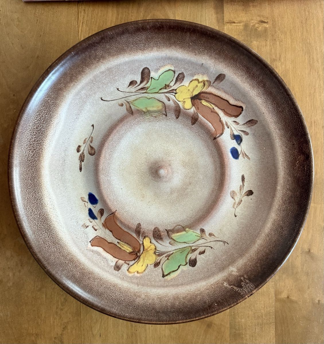 Piatti: Keramik Teller handgemalt DM 40 cm – Usato da Urdorf venduto da Chapar