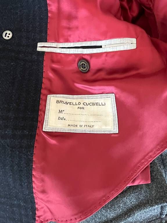 Cappotti: Superbe manteau laine Brunello Cucinelli – Usato da Geneve venduto da Engello 4