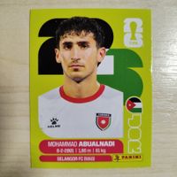 Mohammad ABUALNADI, JOR 8, Panini WM 2026