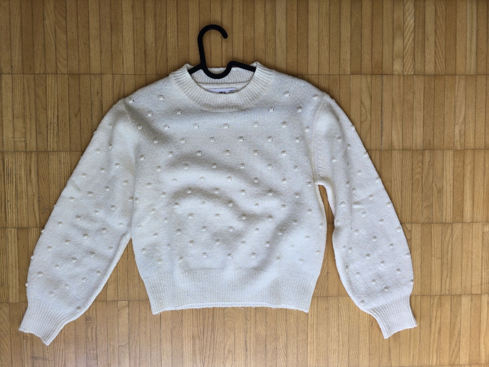 Maglioni & Felpe: MNG Strickpullover, weiss - beige, Grösse XXS – Nuovo (secondo la descrizione) da St. Gallen venduto da A.W.128