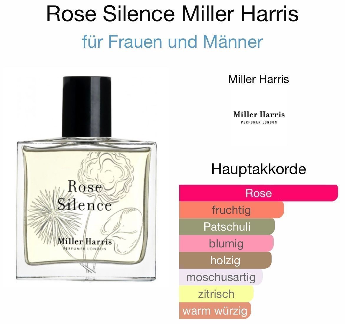 Profumi & Eau de Toilette: MILLER HARRIS Rose Silence 5 ml Abfüllung – Nuovo (secondo la descrizione) da St. Gallen venduto da lfs_nxl8 2