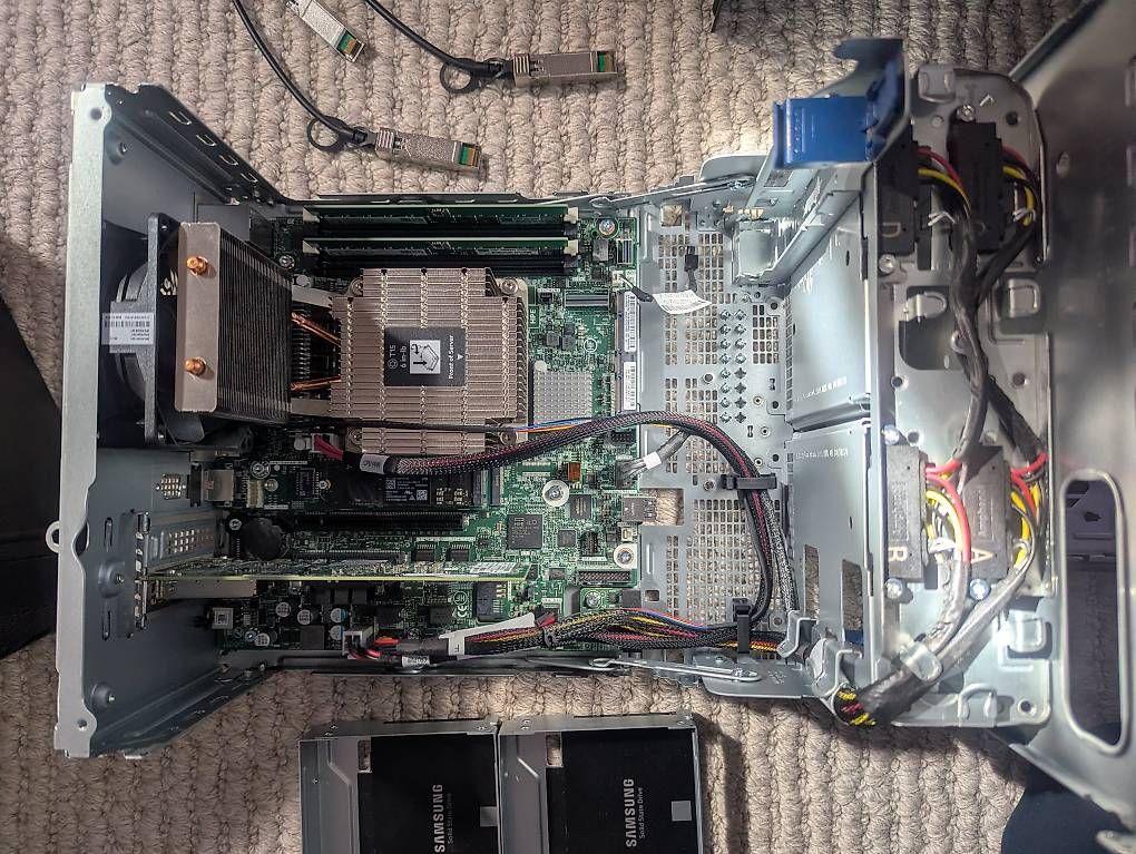Hewlett Packard Server: HPE ProLiant MicroServer Gen11 - Top Zustand – Gebraucht aus Wangs von bru_8k8r 2