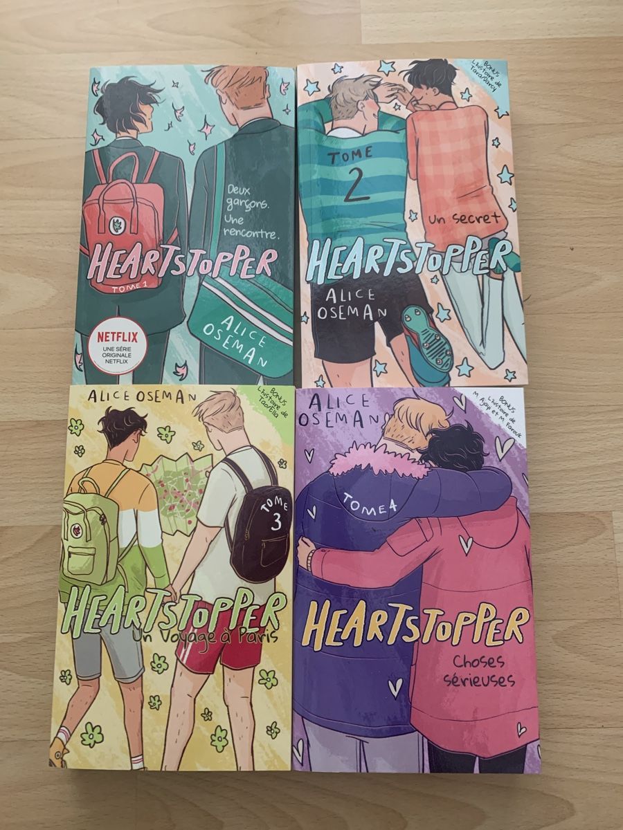 Fumetti: Heartstopper, volumes 1-4  – Usato da Vétroz venduto da eus_595s