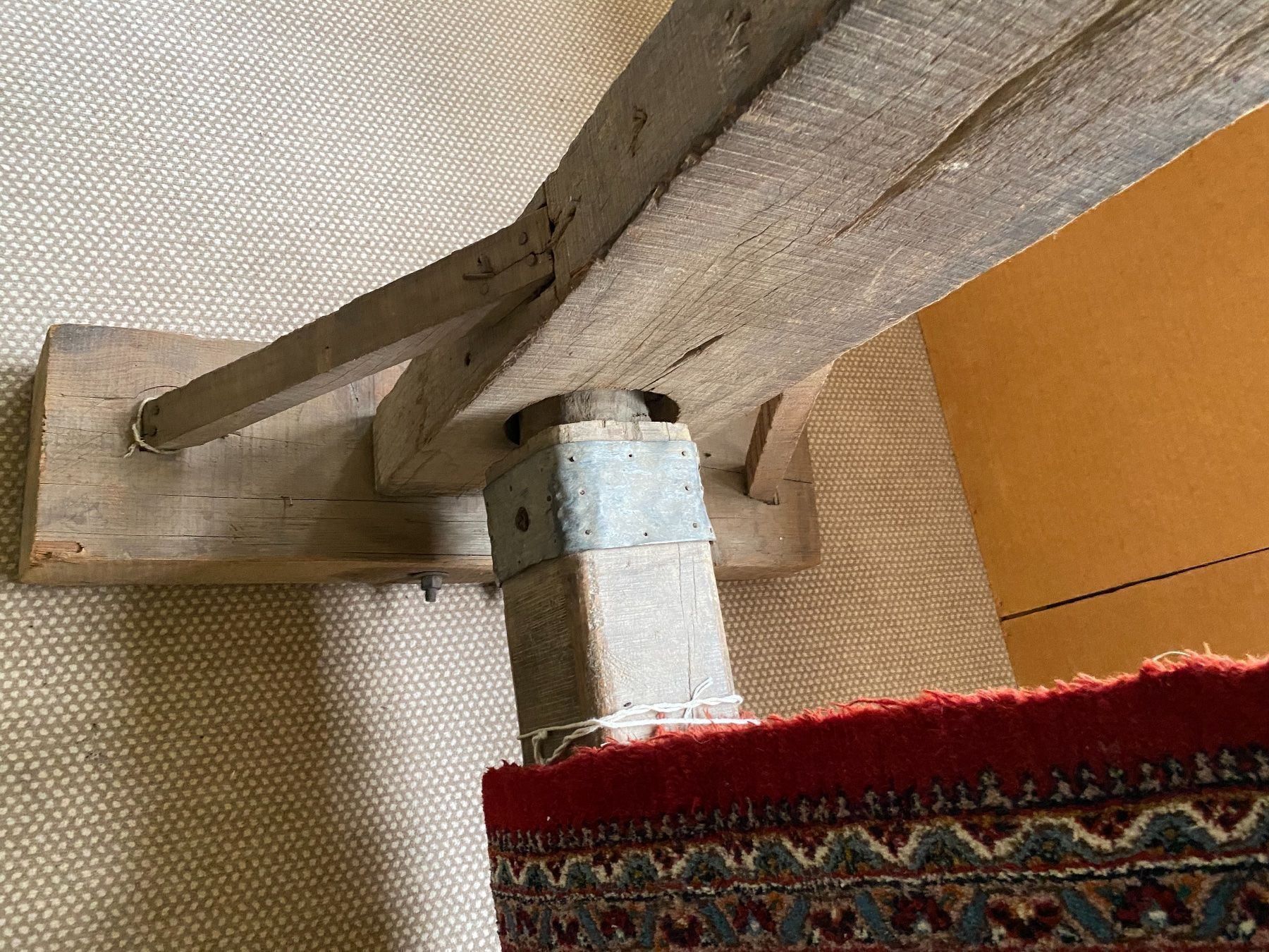 Telai per tessitura: uralter Webstuhl inkl Teppich – Usato da Necker venduto da liq24 3