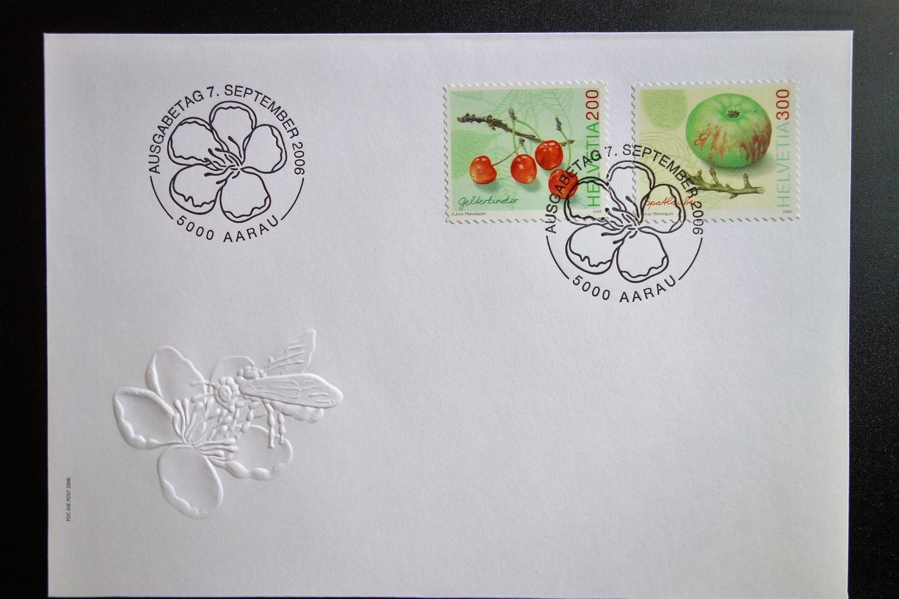 Tutti i francobolli: 2006 FDC Alte Obstsorten I – Nuovo (secondo la descrizione) da Mettmenstetten venduto da Sutasso