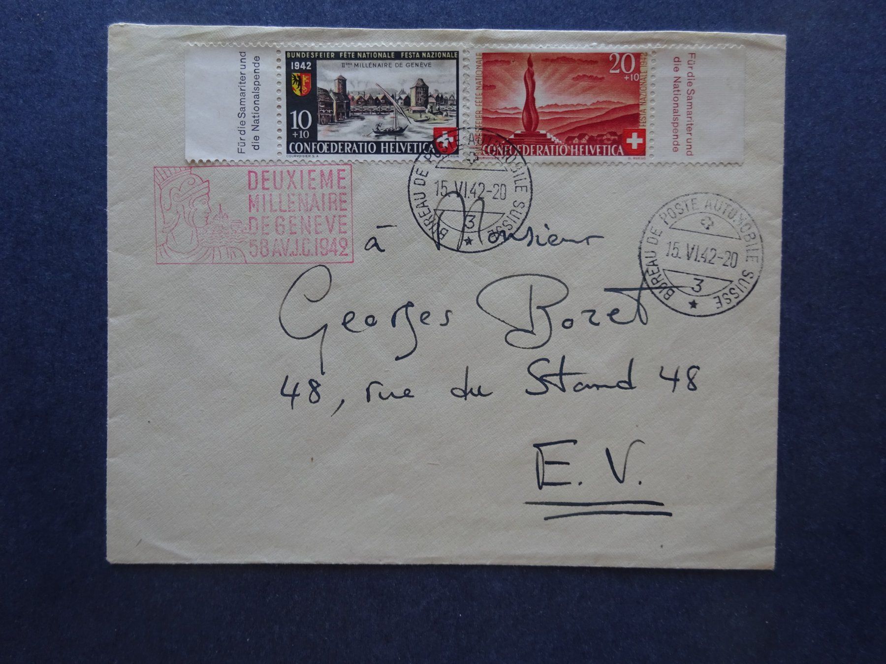 Tutti i francobolli: 1942 Pro Patria FDC   - SBK2026  175.00 – Usato da Appenzell-Steinegg venduto da adi1975