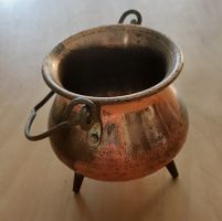 Kupfer-Väseli, Höhe 5.5 cm, 5 cm Ø