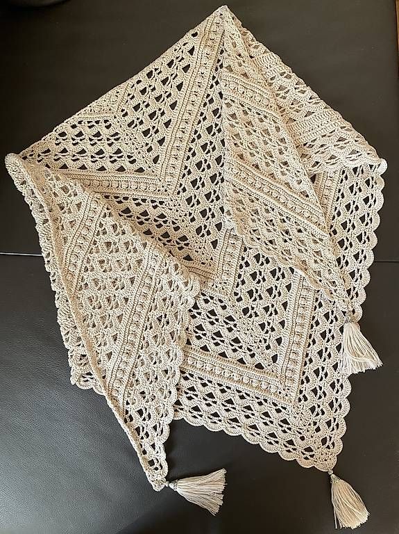 Foulards, Tücher & Schals: Dreieckstuch Isaia – Neu (gemäss Beschreibung) aus Neuhausen von Mandala65 1