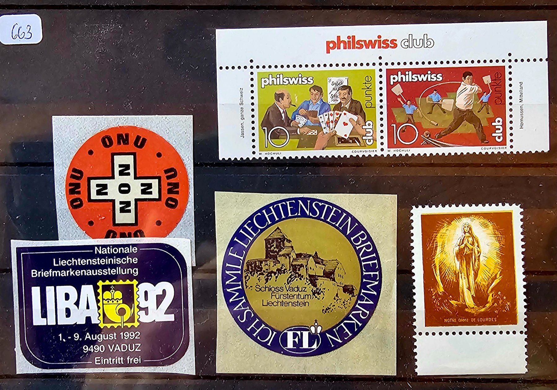 Tous les timbres: Lot vignettes – Neuf (Voir description) à Les Valettes par Nuba1