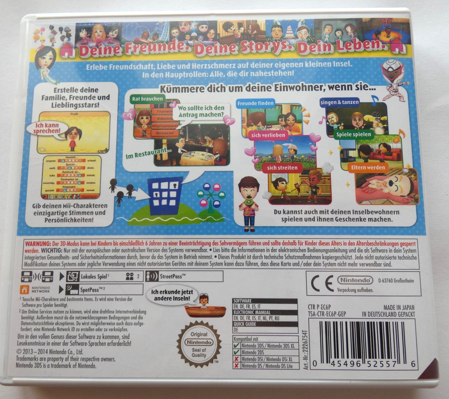 Nintendo Spiele: Nintendo 3DS - Tomodachi Life – Gebraucht aus La Sarraz von classicworldcoins 1